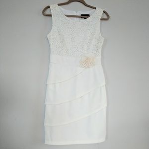 Ivory Tiered Dress